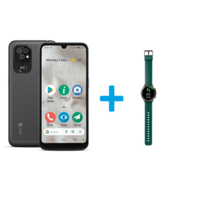 Doro Bundle Smartphone 8100 und Smartwatch Watch grün
