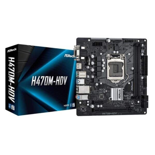 ASRock H470M-HDV (1200) (D) Mainboard