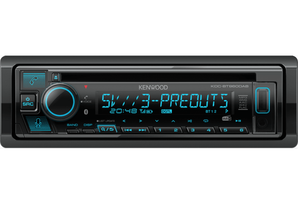 Kenwood KDC-BT960DAB 1-DIN Autoradio