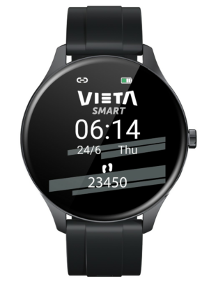 Vieta Pro #MOVE Black Smartwatch