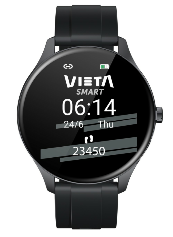 Vieta Pro #MOVE Black Smartwatch