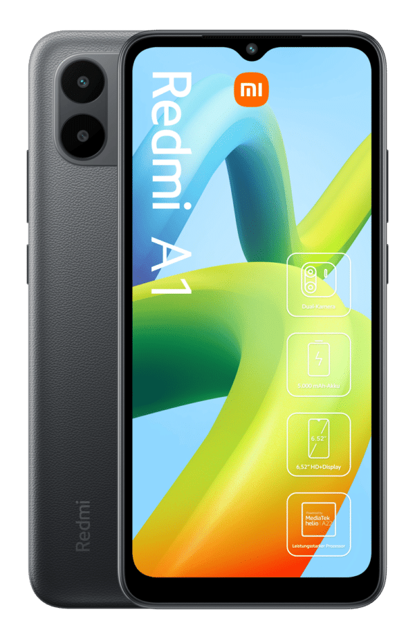 Xiaomi Redmi A1 2GB+32GB Black Smartphone