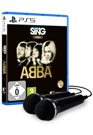 Let's Sing ABBA + 2 Mics PS5-Spiel