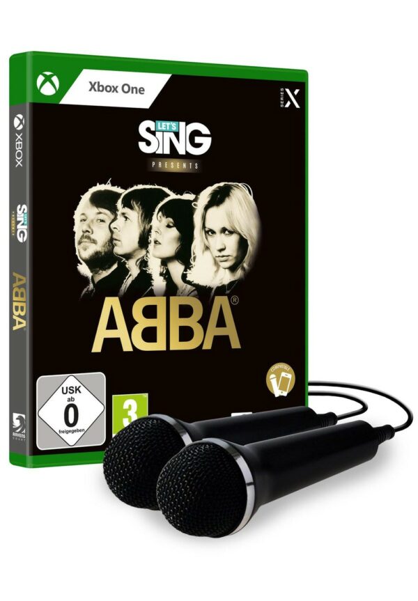 Let's Sing ABBA + 2 Mikrofone - Xbox Series X/Xbox One