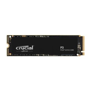 Crucial 1TB P3 CT1000P3SSD8 PCIe M.2 NVME PCIe 3.0 x4 Interne SSD-Festplatte