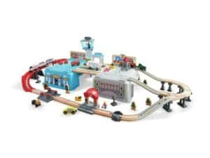 Hape Großstadtlandschaft Eisenbahn in Aufbewahrungsbox (E3773)