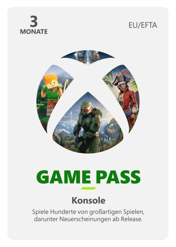 Microsoft Xbox Game Pass 3 Monate Game Pass