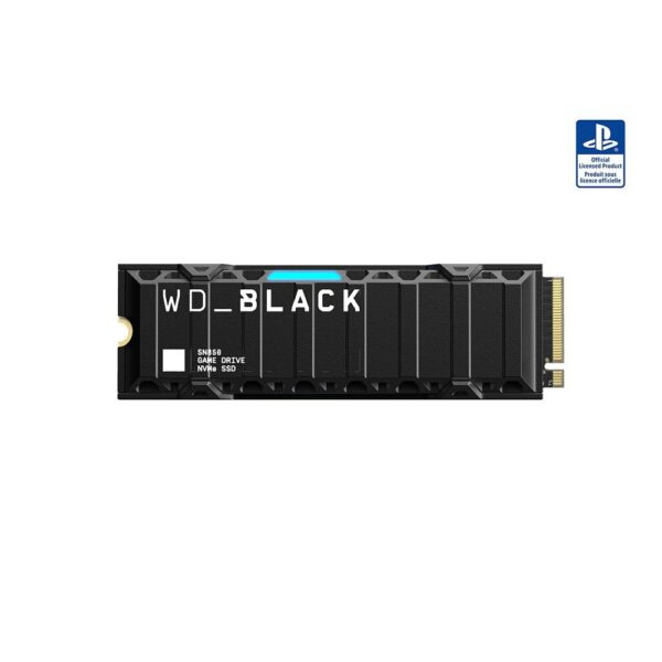 WD (Western Digital) BLACK SN850 NVMe 1 TB SSD für PS5-Konsolen Interne SSD-Festplatte