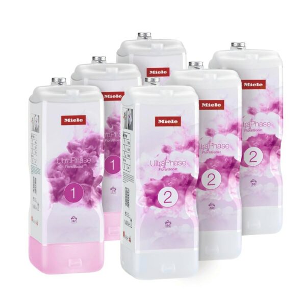 Miele Set 6 UltraPhase FloralBoost Waschmittel