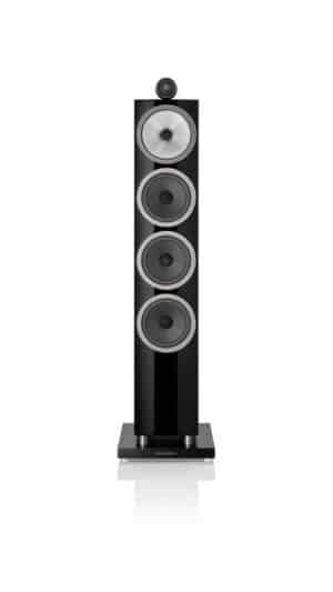 Bowers & Wilkins 702 S3 Glanzschwarz Stück Standlautsprecher