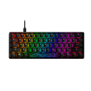 HyperX Alloy Origins 60 – Mechanische Gaming-Tastatur – HX Rot Linear (US-Layout)