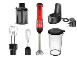 Black + Decker Stabmixer-Set BCKM1014KR-QW 4er-Set Kitchen Wand™