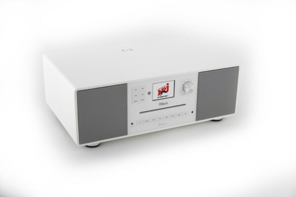 Block Passion Weiß (AB10207-002) DAB+ Internetradio mit CD-Player