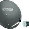 Schwaiger SPIS2961 85cm Anthrazit 2Teilnehmer