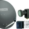 Schwaiger SPIS8961 85cm anthrazit 8Teilnehmer