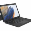 Gecko Covers Samsung Tab A8 Schwarz Tablet-Tastatur mit Bookcover