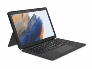 Gecko Covers Samsung Tab A8 Schwarz Tablet-Tastatur mit Bookcover