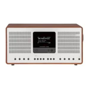 Revo SuperConnect Stereo silber/walnuss DAB+ Internetradio