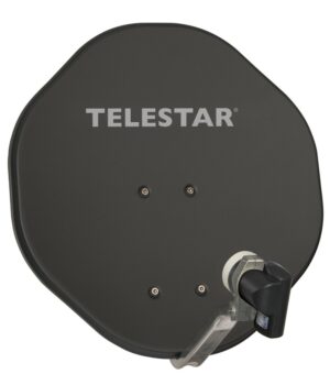 Telestar AluRapid 45 grau Satellitenschüssel 45 cm mit Single LNB
