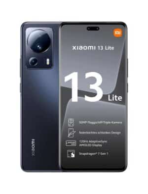 Xiaomi 13 Lite 8GB+128GB Ceramic Black Smartphone