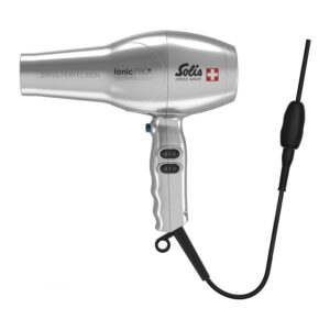 SOLIS Swiss Perfection 360º ionic PRO silber Haartrockner