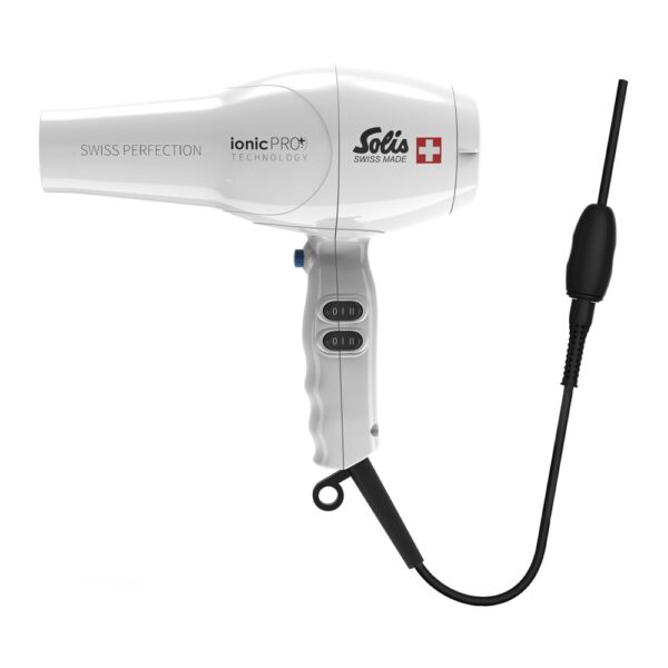 SOLIS Swiss Perfection 360º ionic PRO weiß Haartrockner