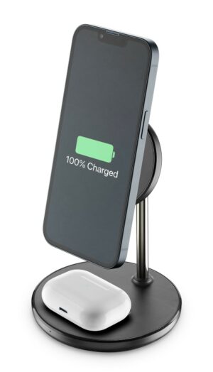 CellularLine MagSafe Mag Duo Wireless Charger Black (60016)