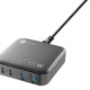 CellularLine Ladegerät Multipower Magnus 100 Watt Reiselader 4 Port GaN Black (60004)