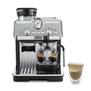 Delonghi Siebträger-Espressomaschine La Specialista Arte EC 9155.MB metall/schwarz + GRATIS Milchkännchen und Tamper