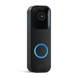 Blink Video Doorbell schwarz Türklingel mit Kamera