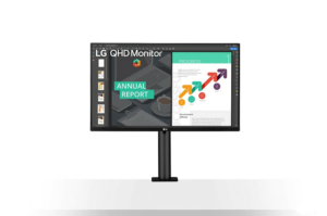 LG 27QN880-B Display Ergo QHD Monitor
