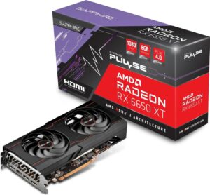 Sapphire Pulse Radeon RX 6650 XT 8GB Gaming GDDR6 OC (UEFI) Grafikkarte