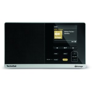 Technisat DAB+ Radio DIGITRADIO 215 Schlager Edition schwarz silber