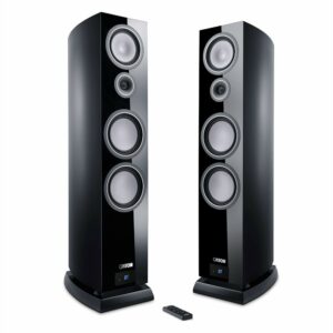 Canton Wireless Aktiv-Lautsprecher Smart Vento 9 S2 schwarz high gloss Set