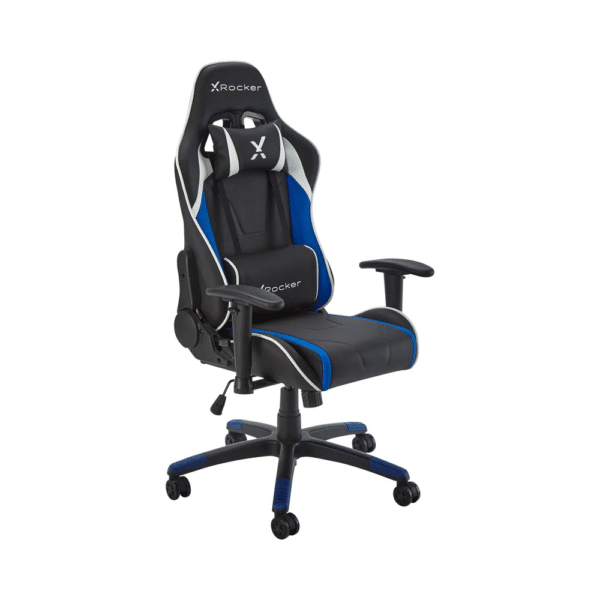 X Rocker Agility Compact Gaming Bürostuhl für Kinder & Teenager - Blau