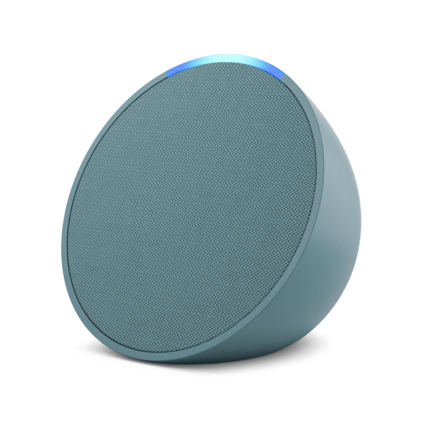 Amazon Echo Pop (1. Gen.) Smarter Bluetooth-Lautsprecher blaugrün
