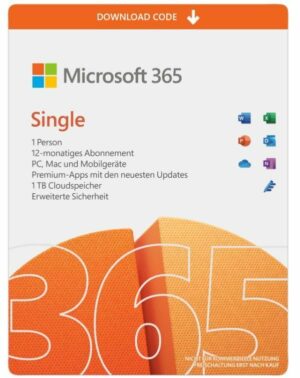 Microsoft 365 Single 12 Monate