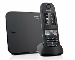 Gigaset E 630 schwarz Schnurloses Telefon