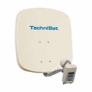 Technisat DigiDish 45 beige Satellitenschüssel 45 cm mit Twin LNB