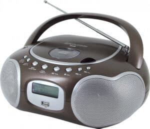 Soundmaster SCD4200 braun Radiorekorder mit CD-Spieler