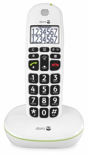 Doro Phone Easy 110 weiß Schnurloses Telefon