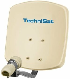 Technisat Digidish 33 beige Satellitenschüssel 33 cm mit Single LNB