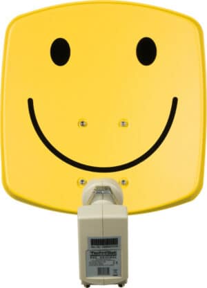 Technisat DigiDish 33 smiley-gelb DigitalSat-Antenne