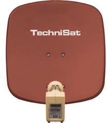 Technisat DigiDish 45 ziegelrot DigitalSat-Antenne