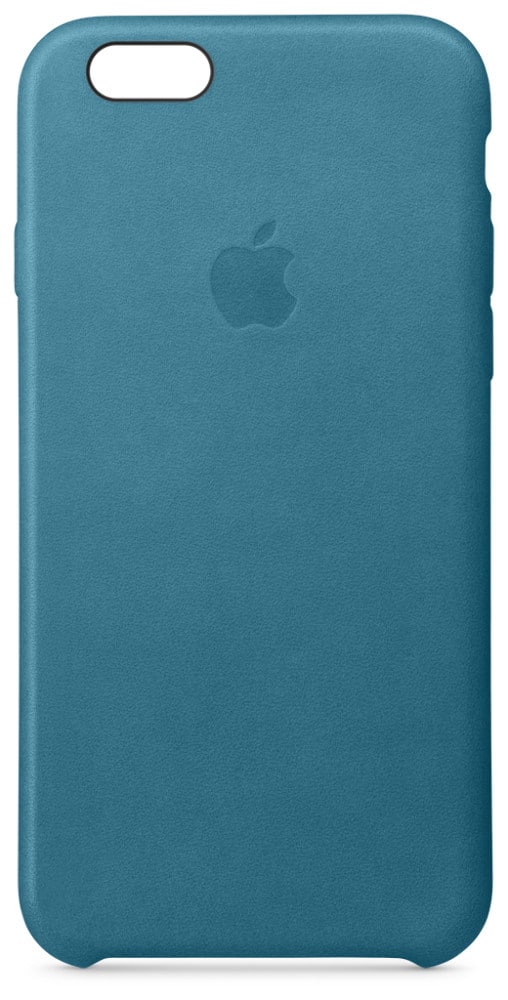 Apple iPhone 6s Leder Case marineblau Handyhülle