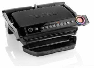 Tefal GC7148 OptiGrill+ Snacking & Baking schwarz Kontaktgrill