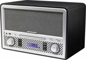 Soundmaster NR955SW schwarz CD/MP3 Nostalgie DAB+/UKW Digitalradio