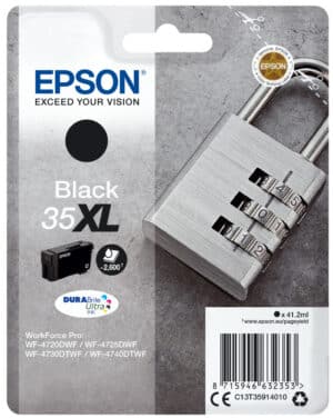 Epson C13T35914010 XL schwarz Druckerpatrone