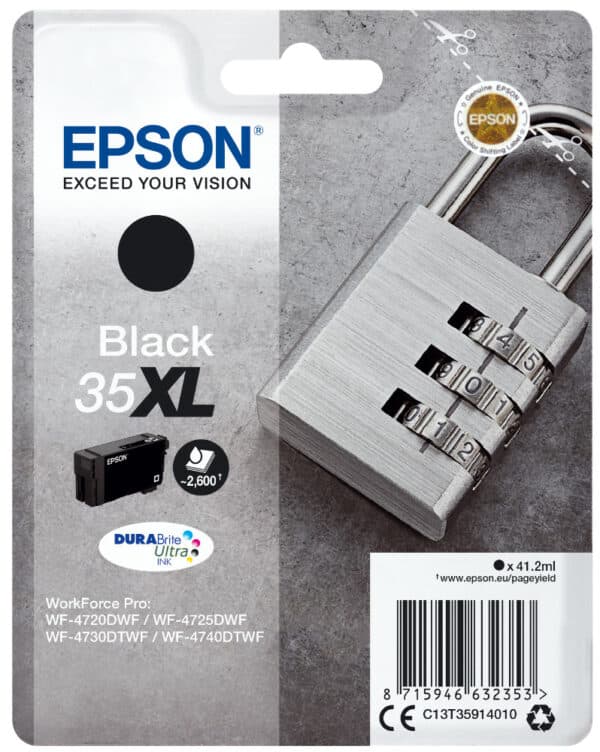 Epson C13T35914010 XL schwarz Druckerpatrone