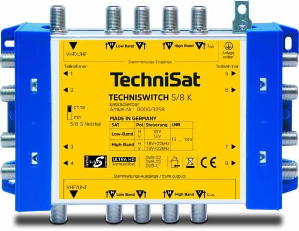 Technisat TechniSwitch 5/8 K (Kaskade)